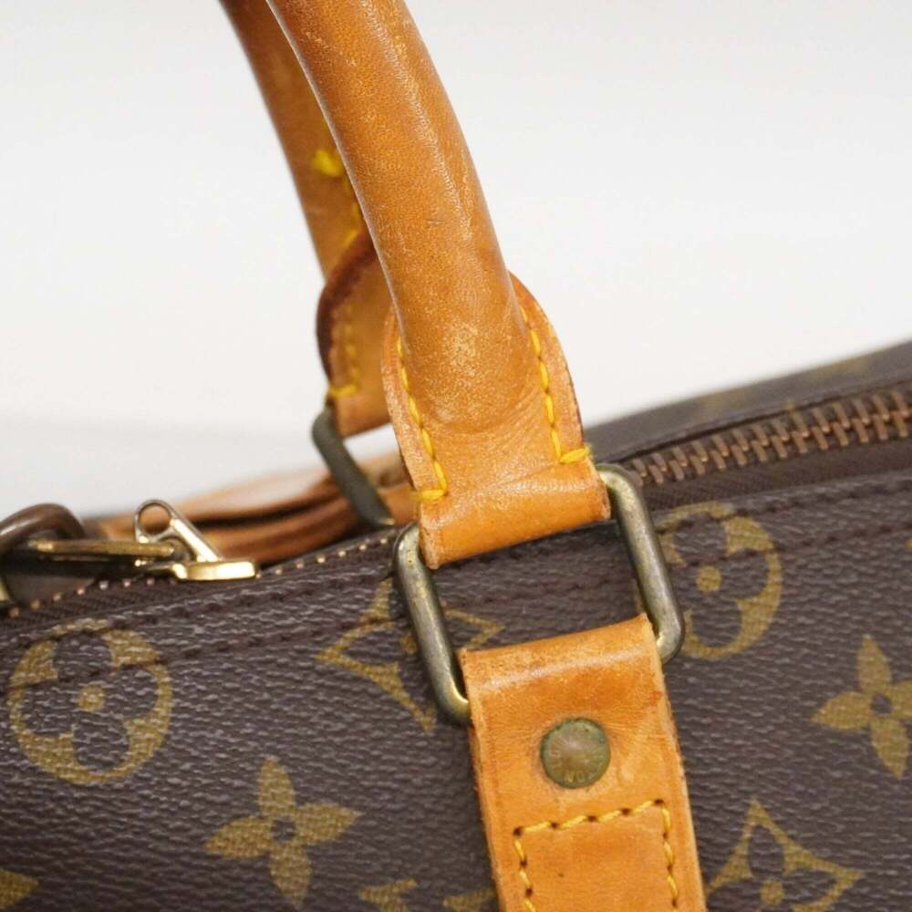 LOUIS VUITTON Brown Monogram Keepall 45 Boston Bag - Picture 12 of 15
